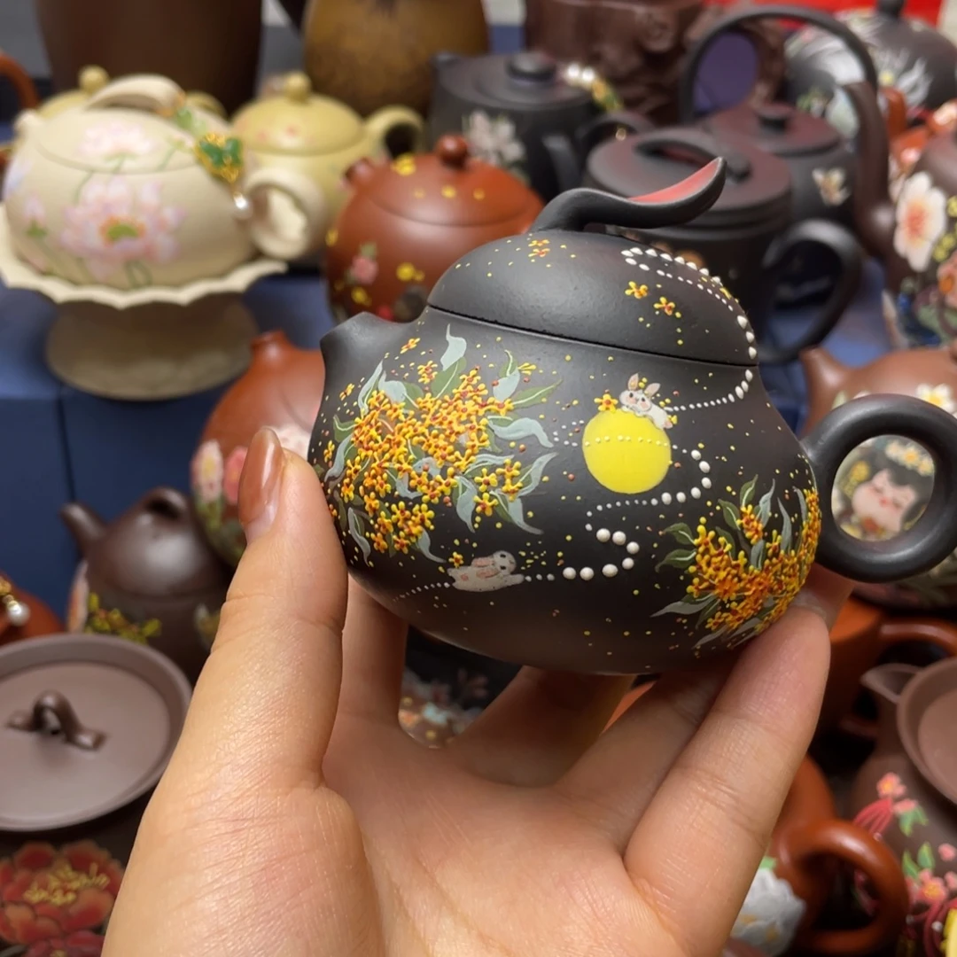 美***好茶杯紫砂紫砂主人杯160cc