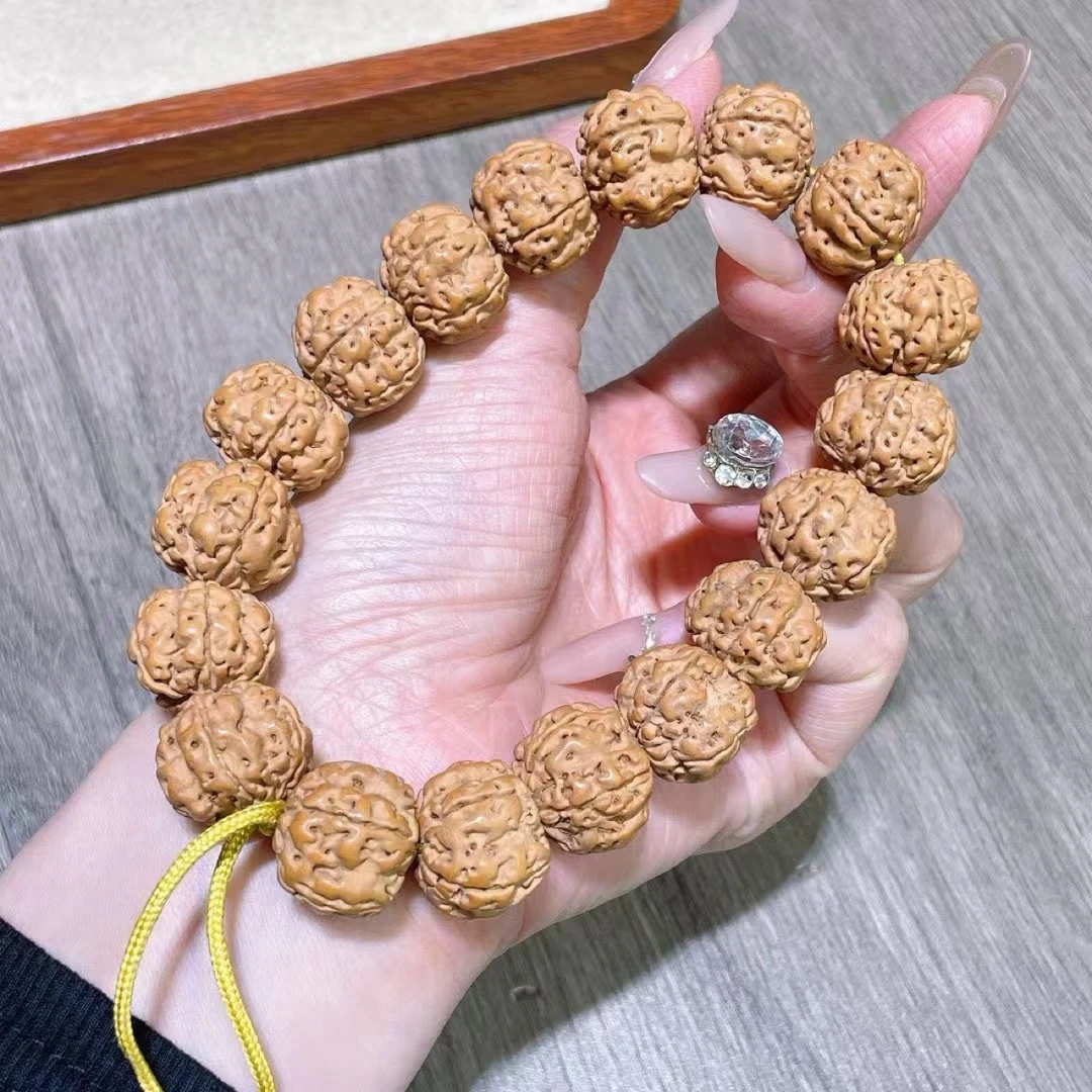 原色原子金刚菩提籽摆件饰品男女同款手串手持念珠摆件饰品