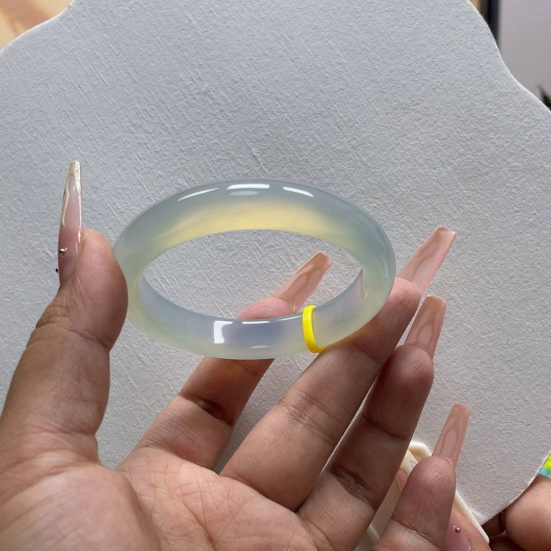 玛瑙/玉髓手镯未镶嵌498-55玛瑙纹