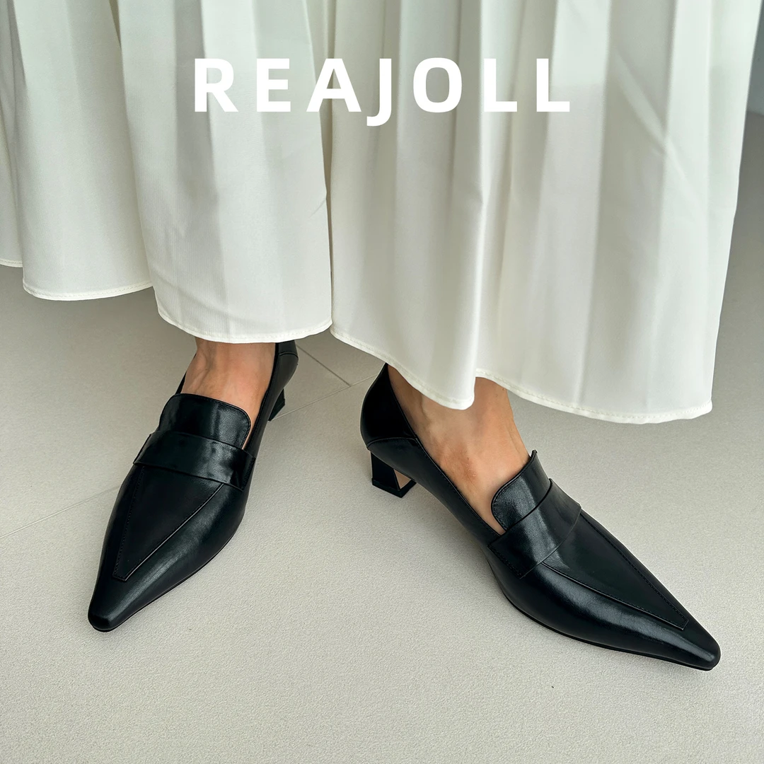 高跟鞋女优雅高级不累脚法式网红时尚爆款配裙子的尖头玛丽珍鞋子