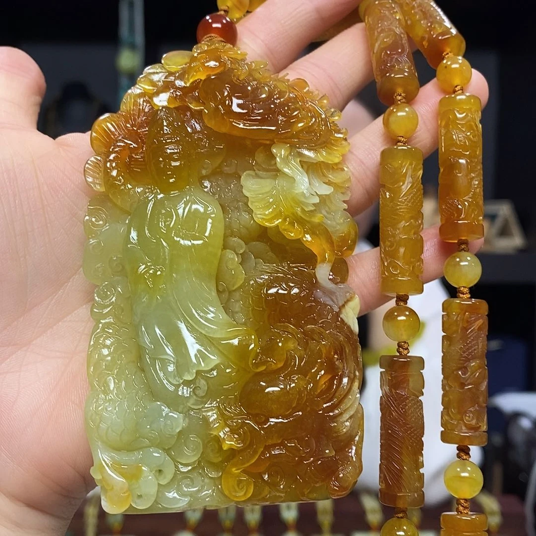 岫玉挂件吊坠未镶嵌