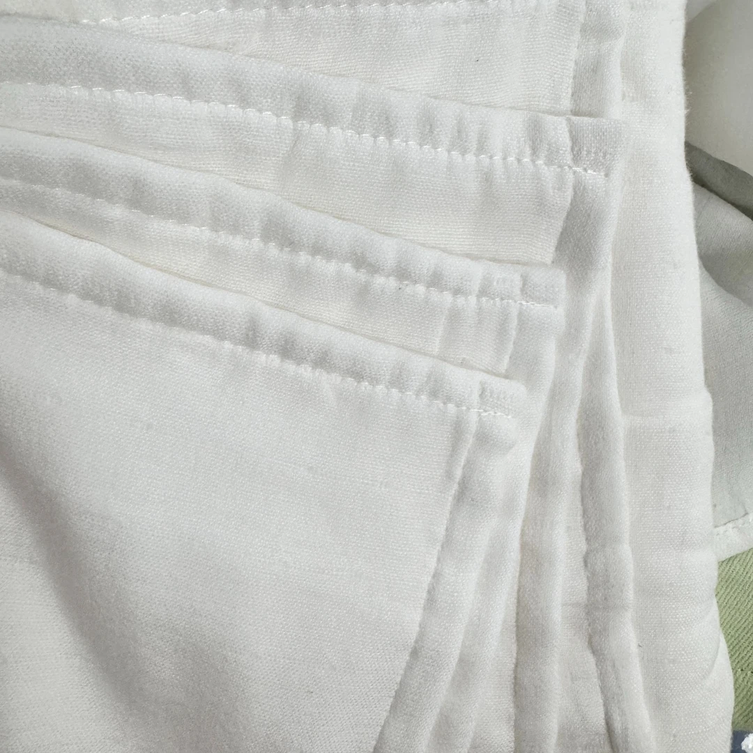 全棉亲肤舒适六层纱小毛巾 四条装