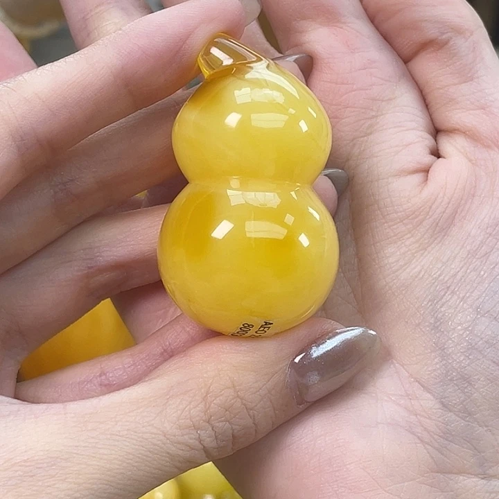 琥珀未镶嵌裸石琥珀蜜蜡J27