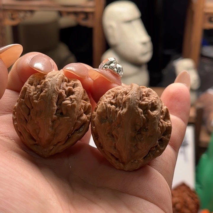文玩核桃把件楸大胖102