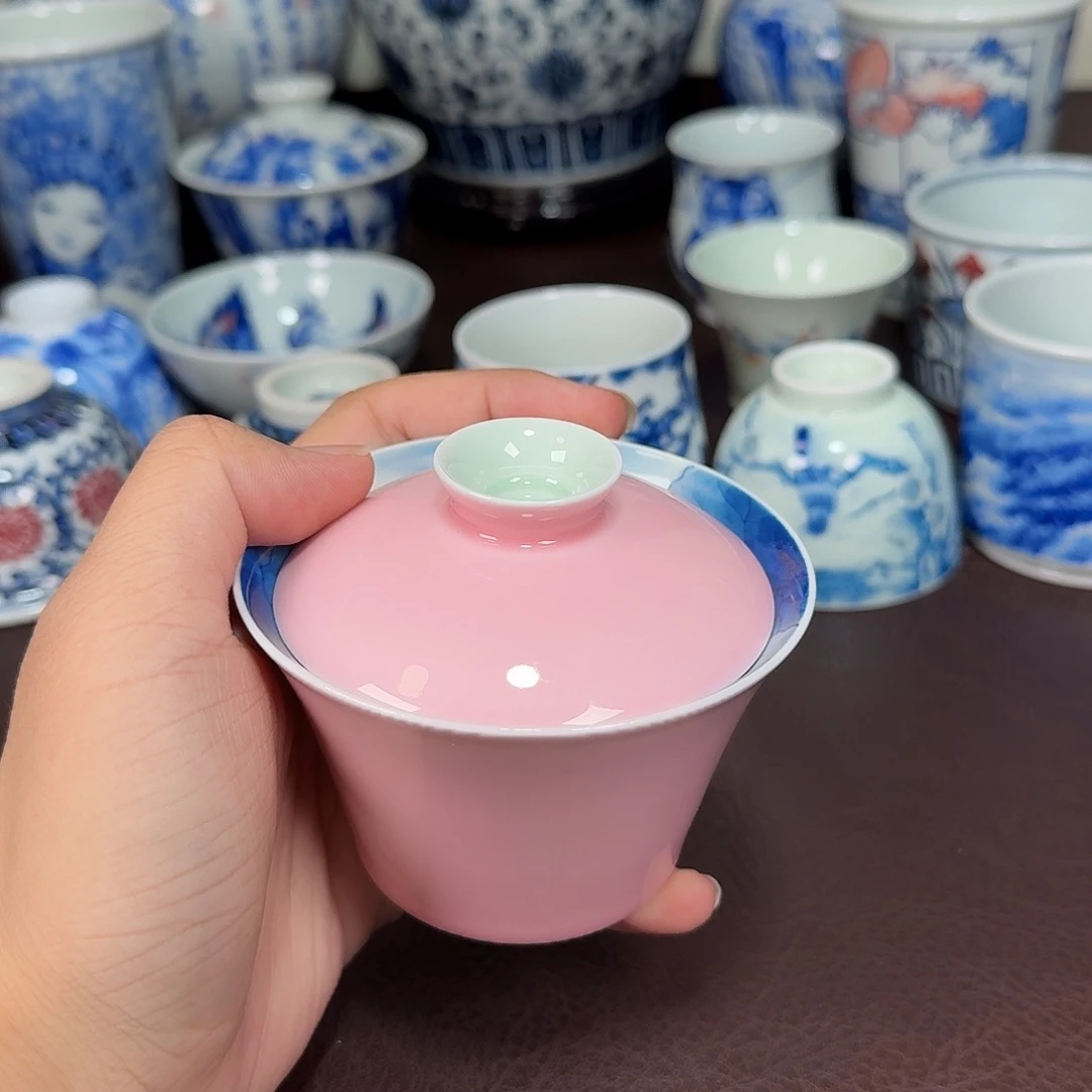 杯神***?现代景德镇陶瓷杯