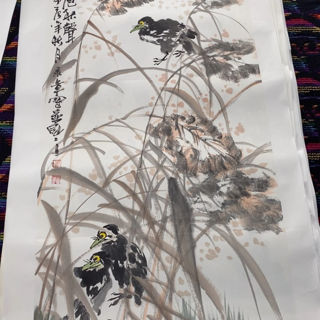 国画杨永军四尺曈