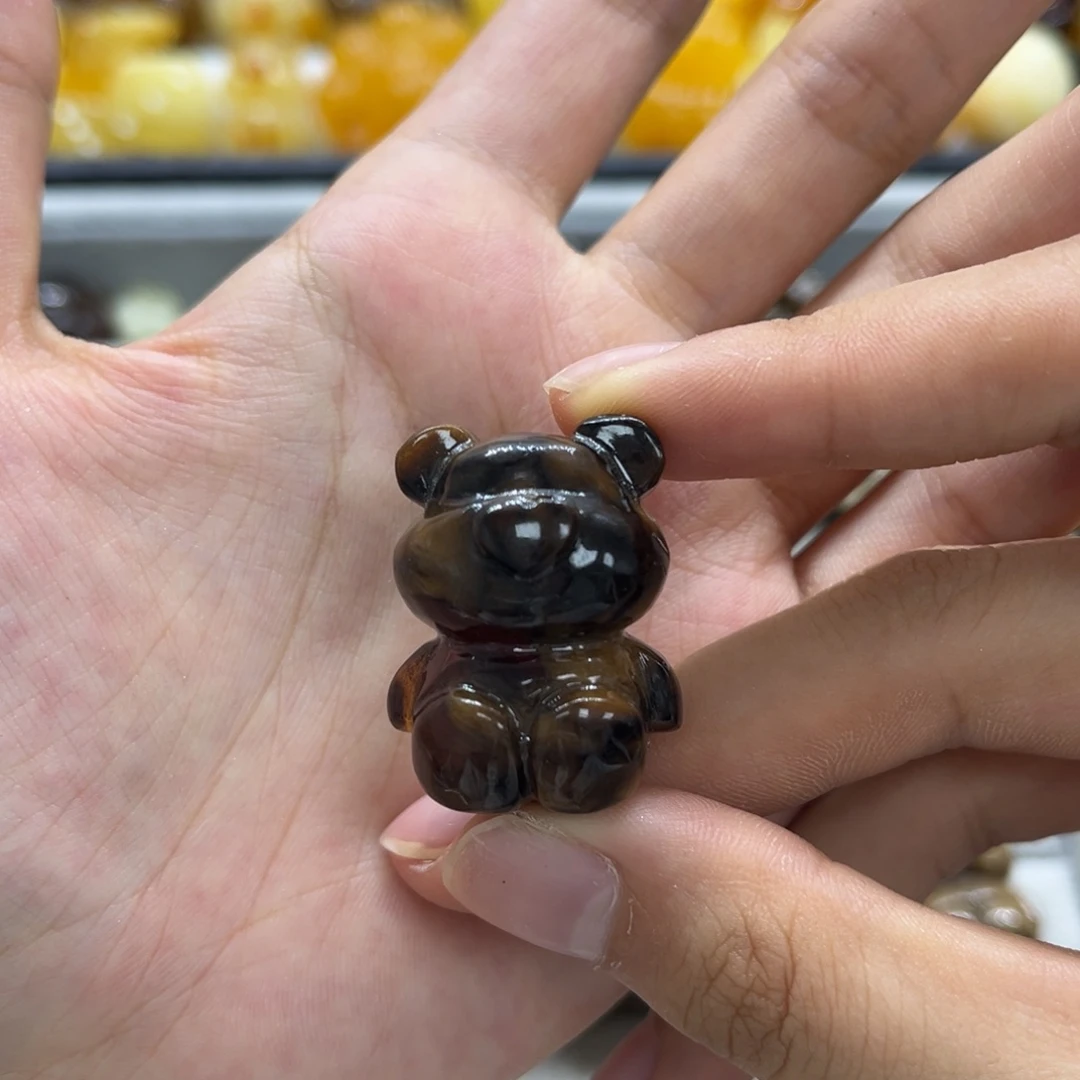 未镶嵌颈饰琥珀天然琥珀根珀熊7g