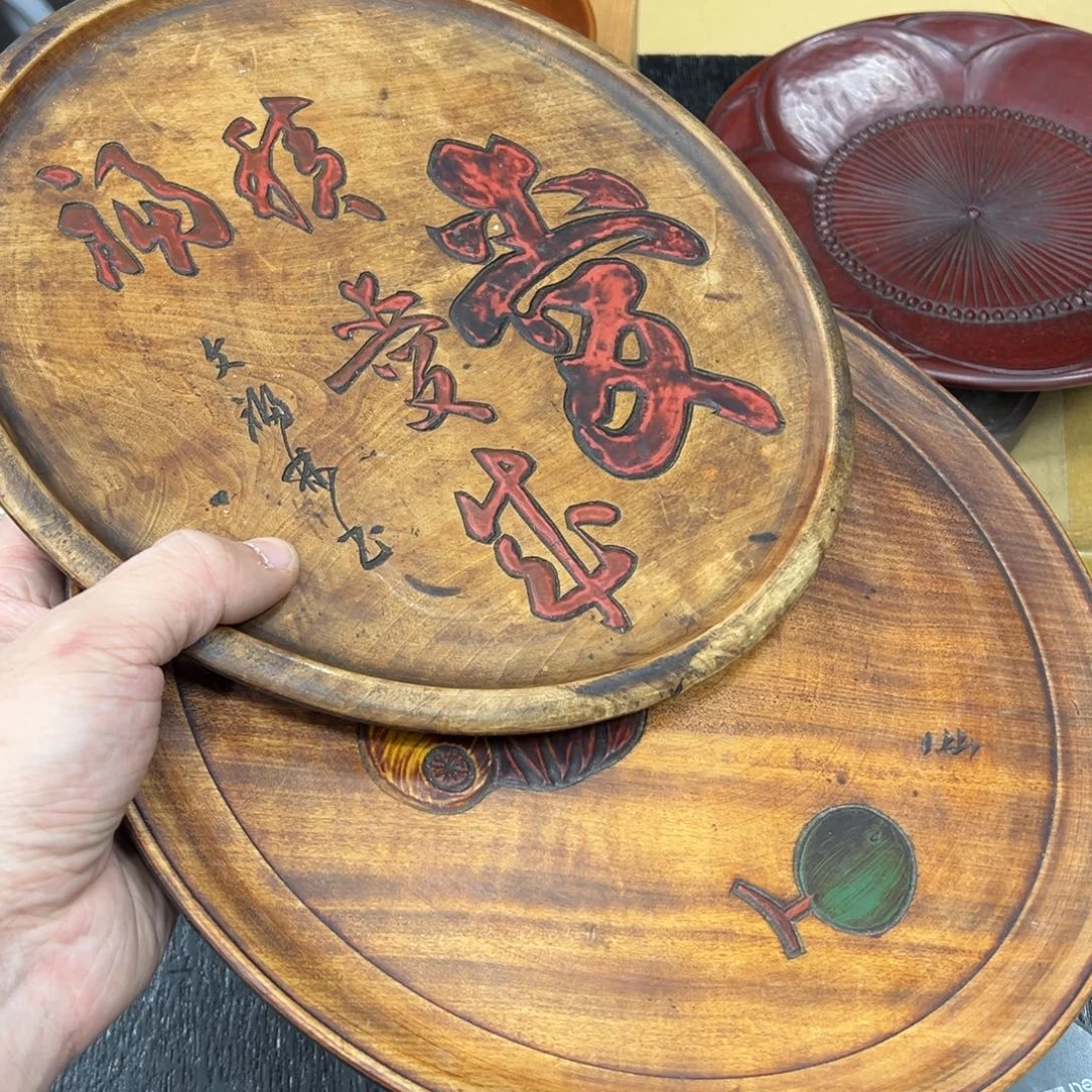 木中古工艺品摆件