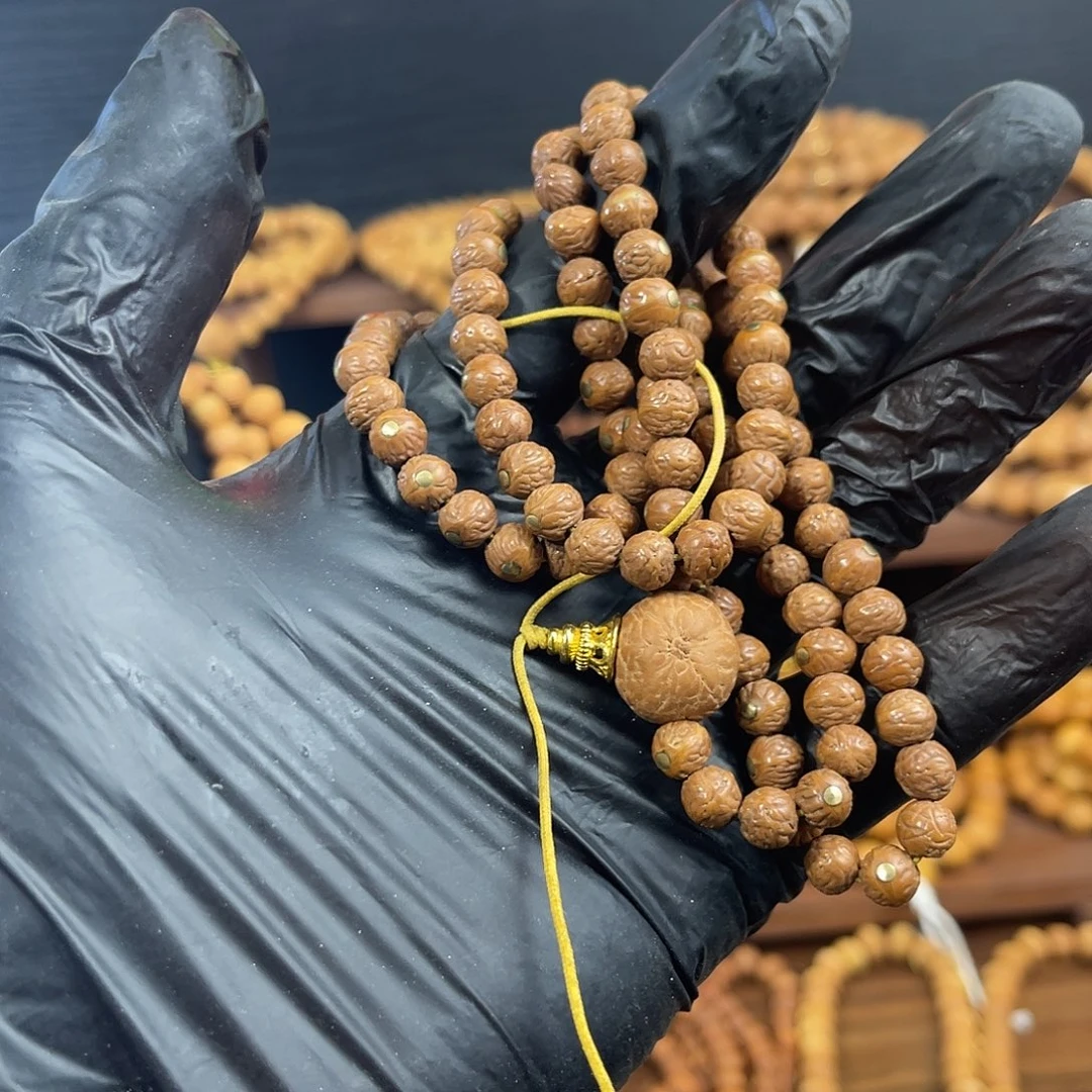 子***.凤眼菩提吊坠酸枣核108