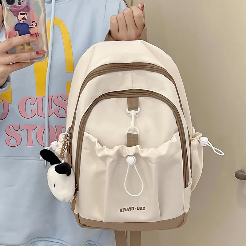 书包女大学生初中高中生大容量小众设计感高颜值背包2025新款背包