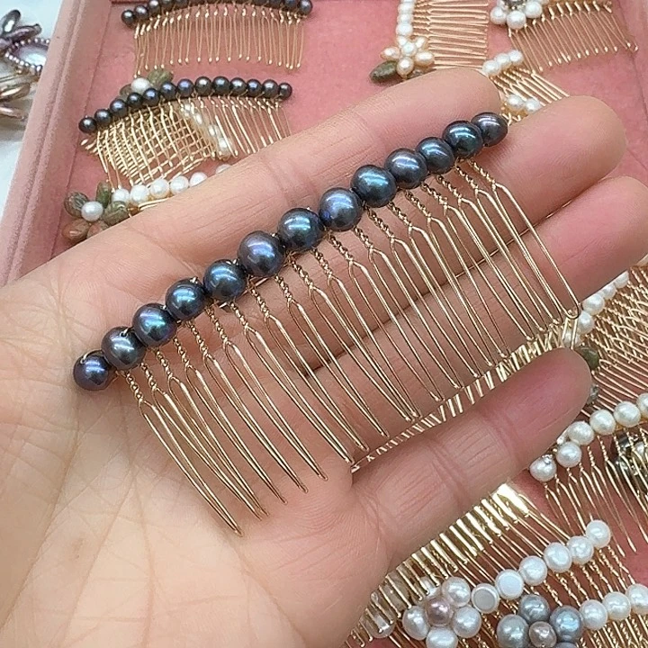 淡水珍珠珍珠银S925镶嵌