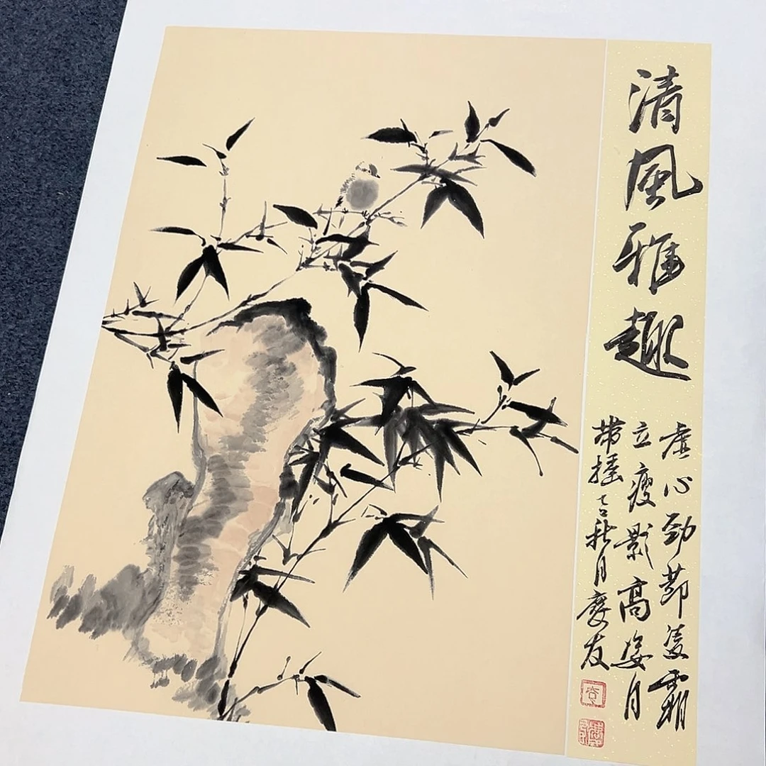 国画宣纸国画纯手绘作品