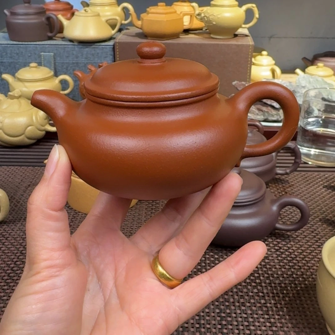朱泥茶壶180毫升左右