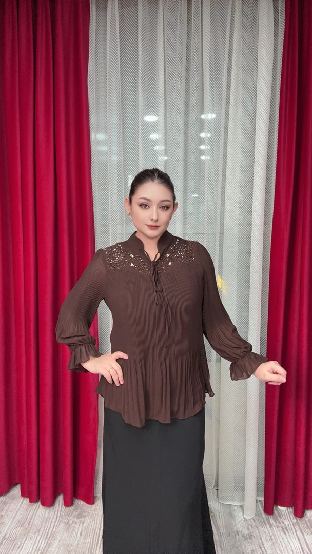 25款时尚套装提花休闲绣花套装针织小衫百搭长袖