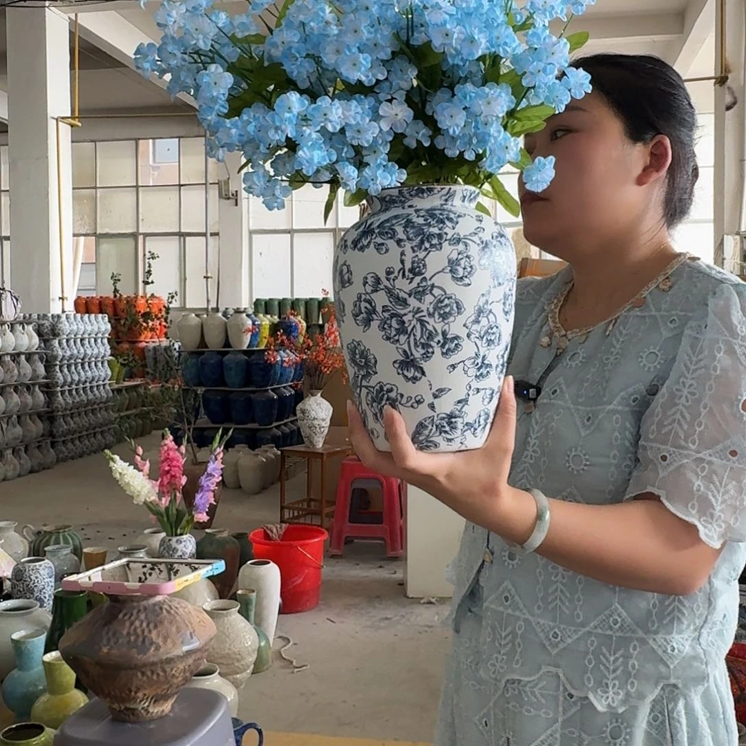 景德镇陶瓷花瓶青花瓷