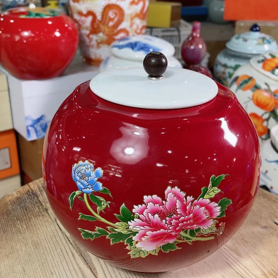 【闪购商品】罐陶瓷茶叶罐密封罐
