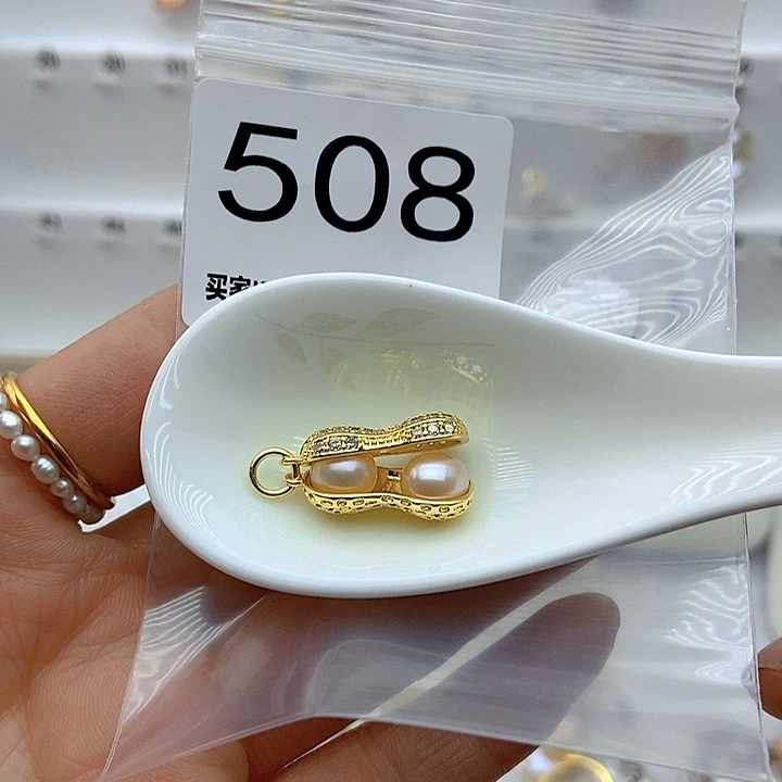 淡水珍珠颈饰银S925镶嵌