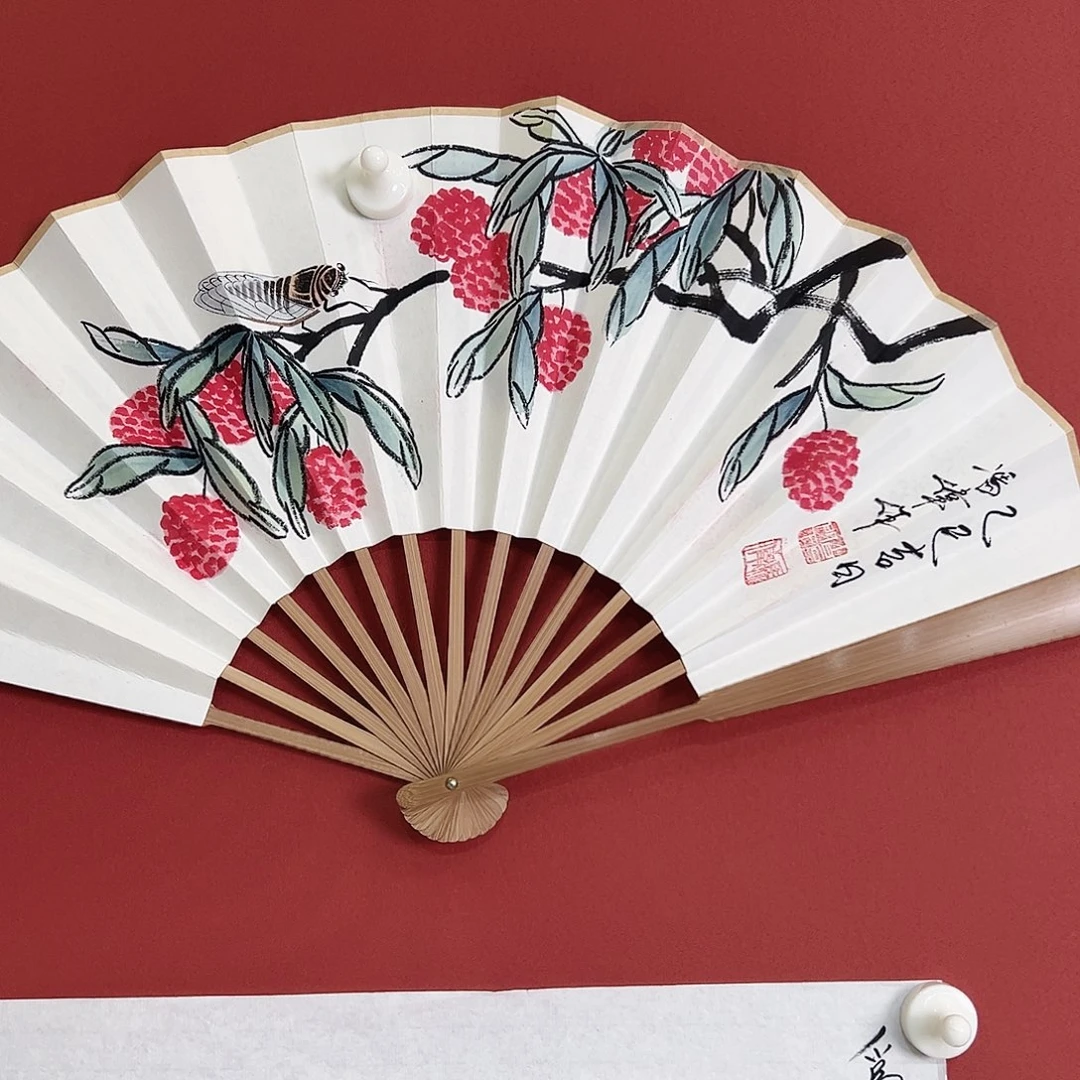 国画冯伟老师亲笔手绘国画作品慧