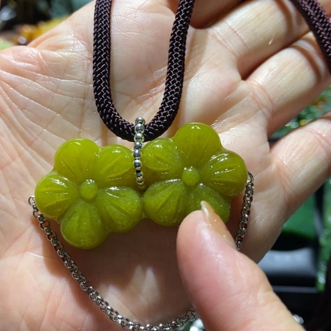 【闪购商品】岫玉毛衣链未镶嵌