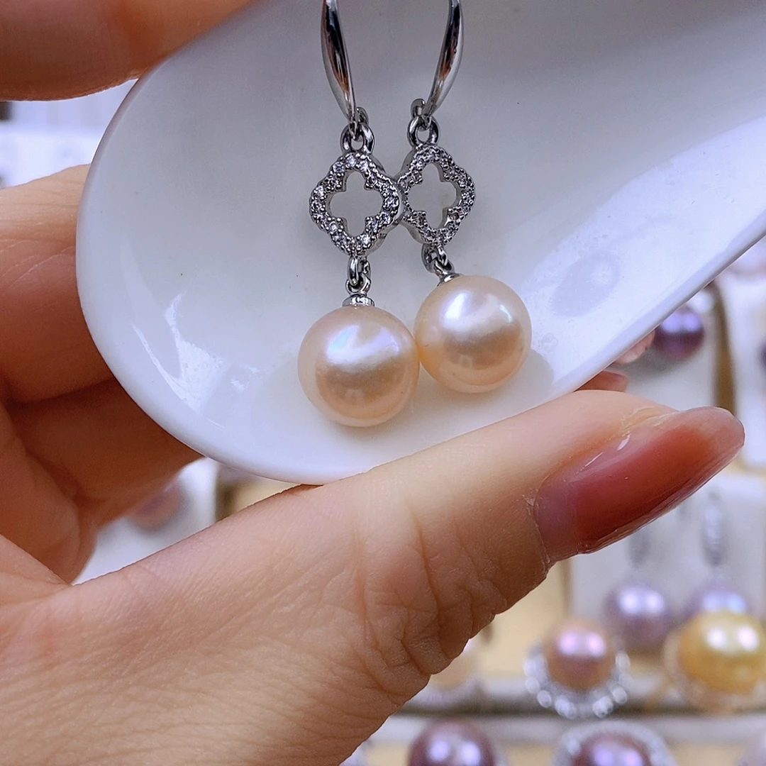 未镶嵌淡水珍珠耳饰