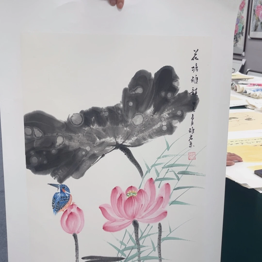 国画手绘国画大捡漏
