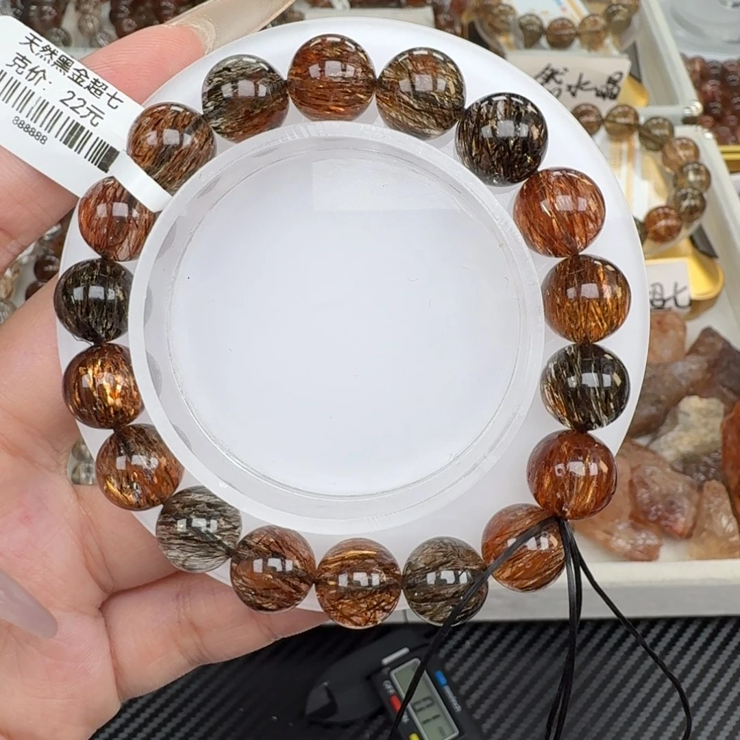 手链未镶嵌水晶黑金超七多样性发其一