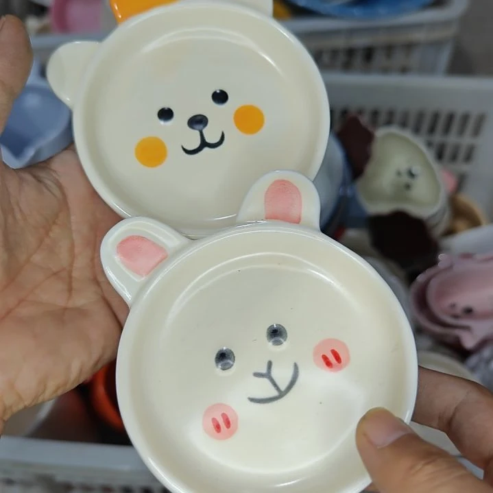 瓷片陶瓷杯碗盘微瑕介意慎拍