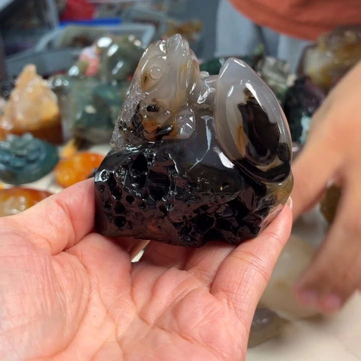 未镶嵌吊坠(不含链)玛瑙/玉髓