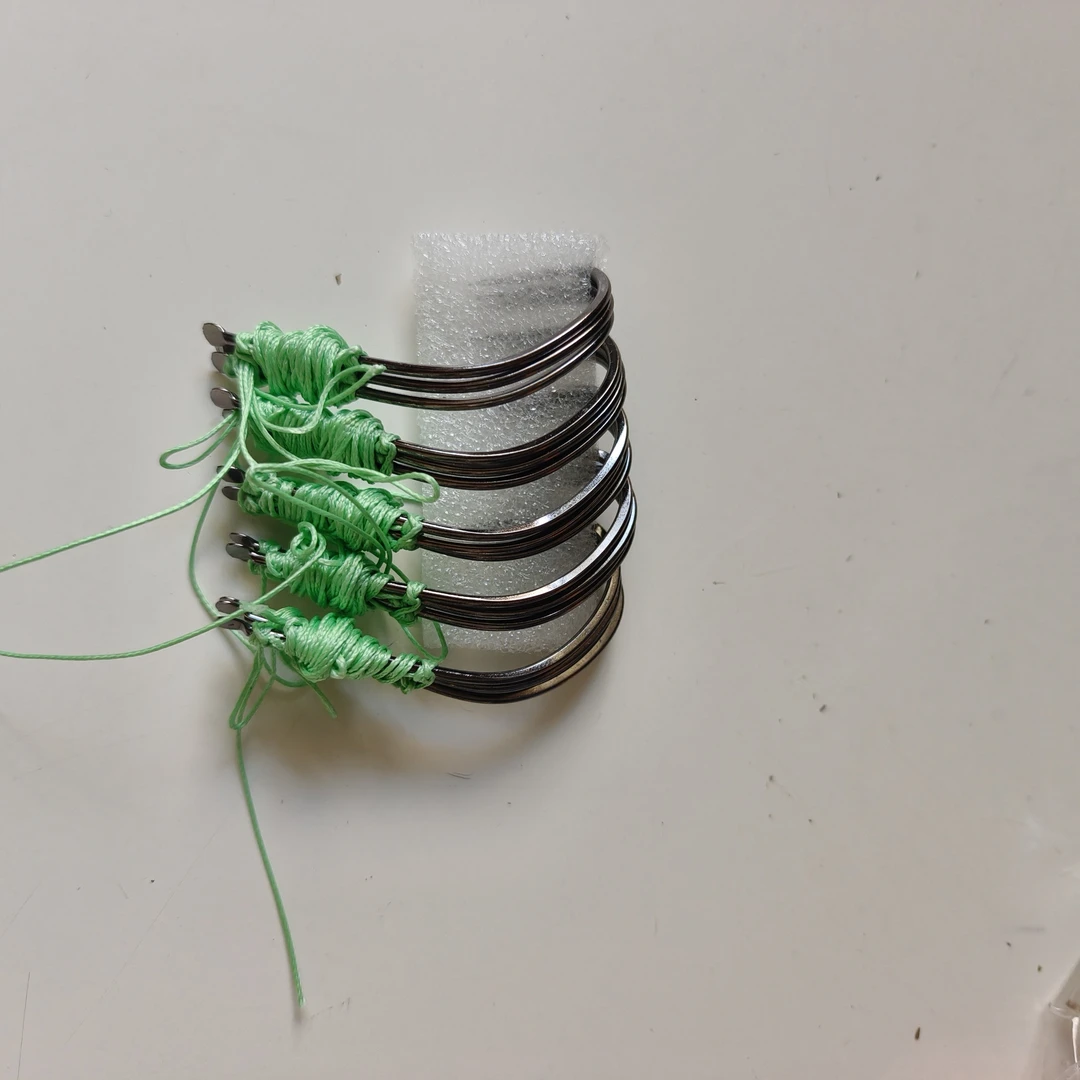 《丸氏串钩》手工绑制钩距50公分 定制钩距长短需联系客服