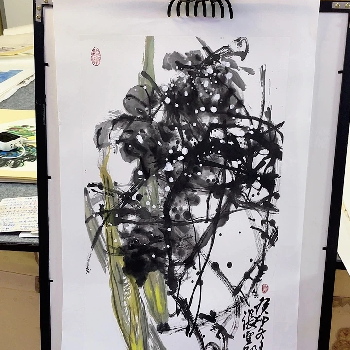 国画张圣敏先生纯手绘作品