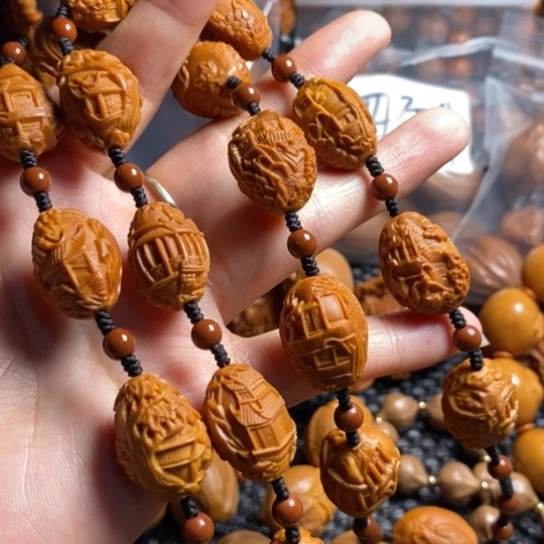 橄榄核吊坠园林脖挂