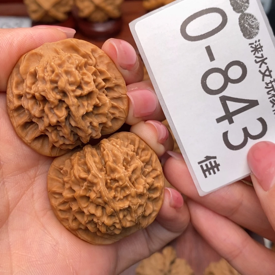 把件文玩核桃35秦闷