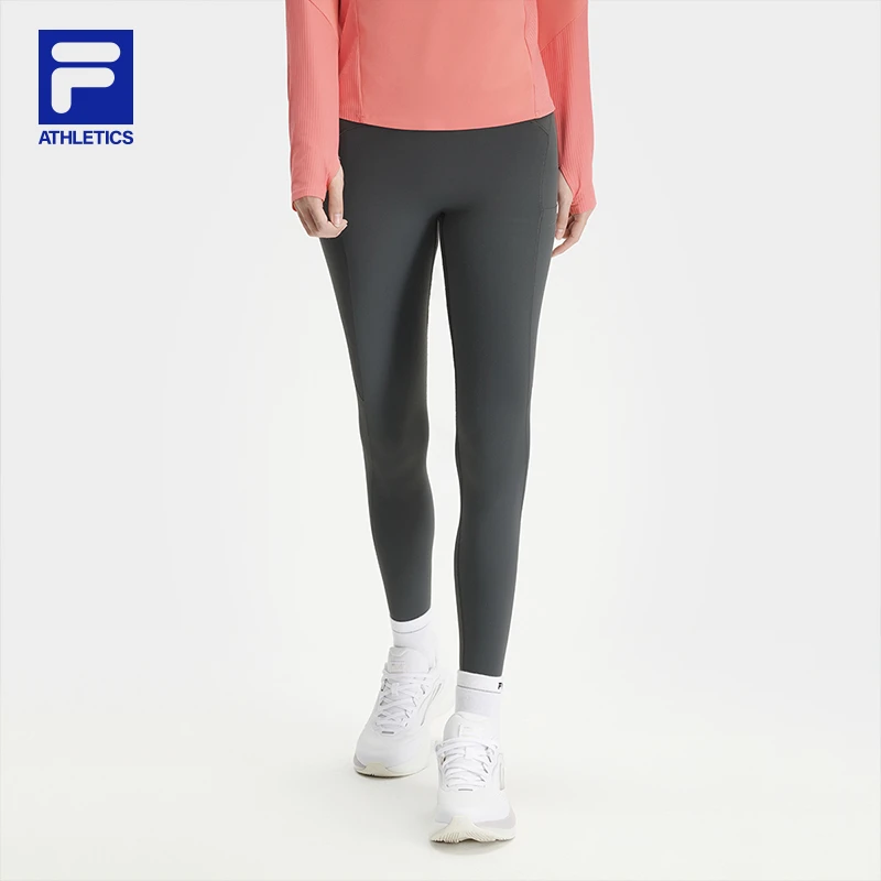 Fila/斐乐女装断码特价【高弹鲨鱼裤】运动瑜伽裤打底裤A11W441604F