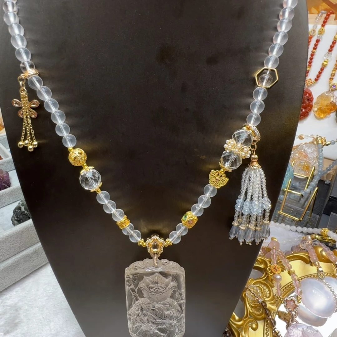 *****未镶嵌颈饰水晶九尾狐