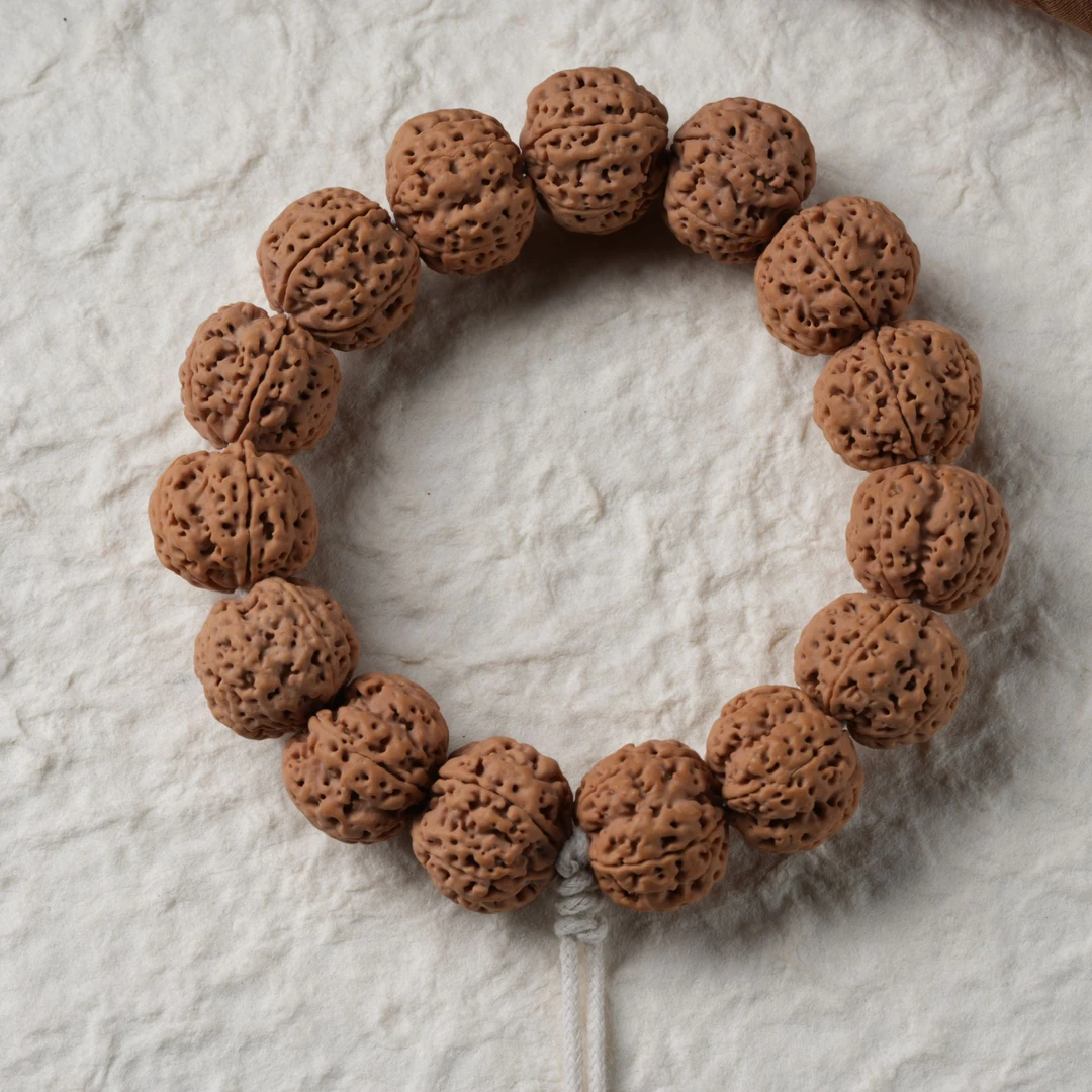 【朝奉堂】 C367 文玩金刚手串尺寸20+-23 开裂断尺属正常 介意勿拍