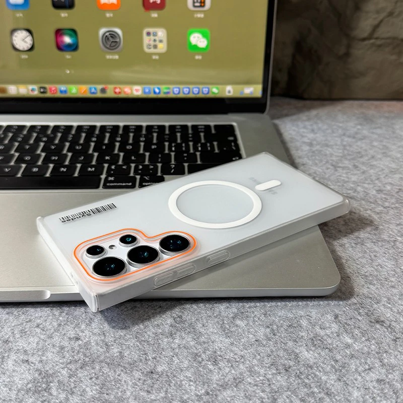 柔砂肤感磁吸三星s25ultra手机壳新款s24/s23超薄22ultra防摔硬壳