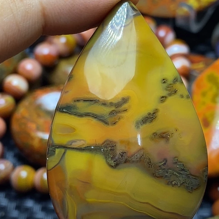 玛瑙/玉髓颈饰未镶嵌用****3