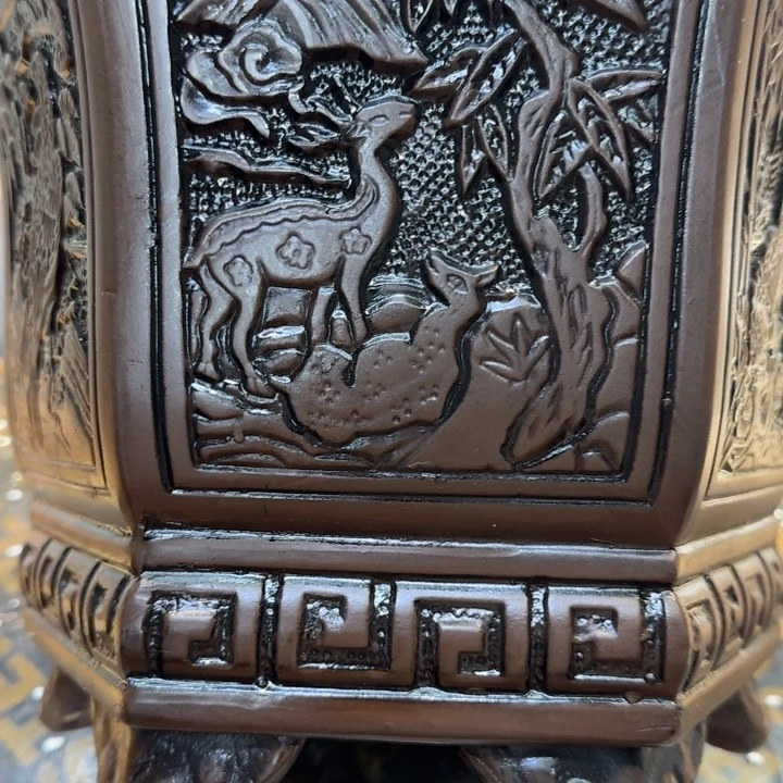 紫砂花盆口径26.22口径