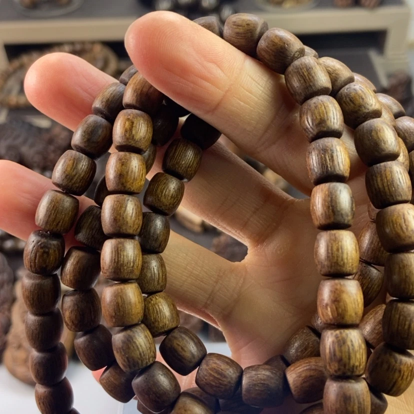 【闪购商品】沉香手串用****7富森红土沉香