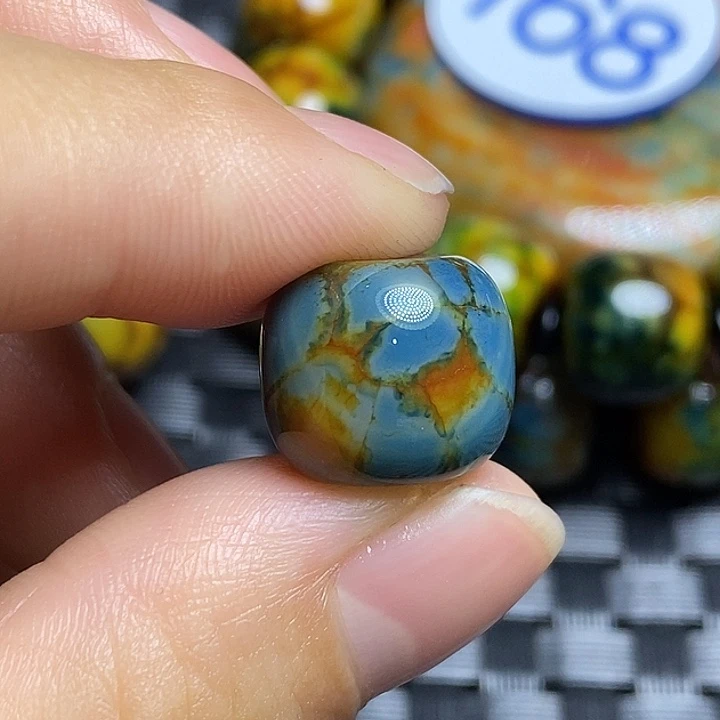 果***然玛瑙/玉髓未镶嵌颈饰