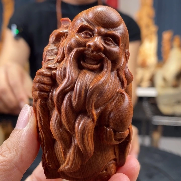 柏木（崖柏）手把件
