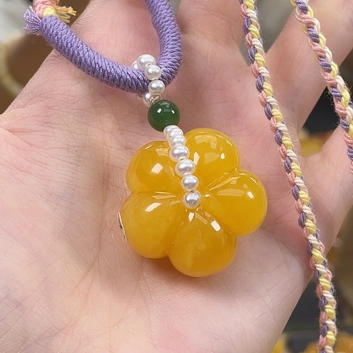 琥珀未镶嵌珠宝奇石琥珀蜜蜡J