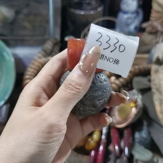 岁***烟老挝石3330号工艺品