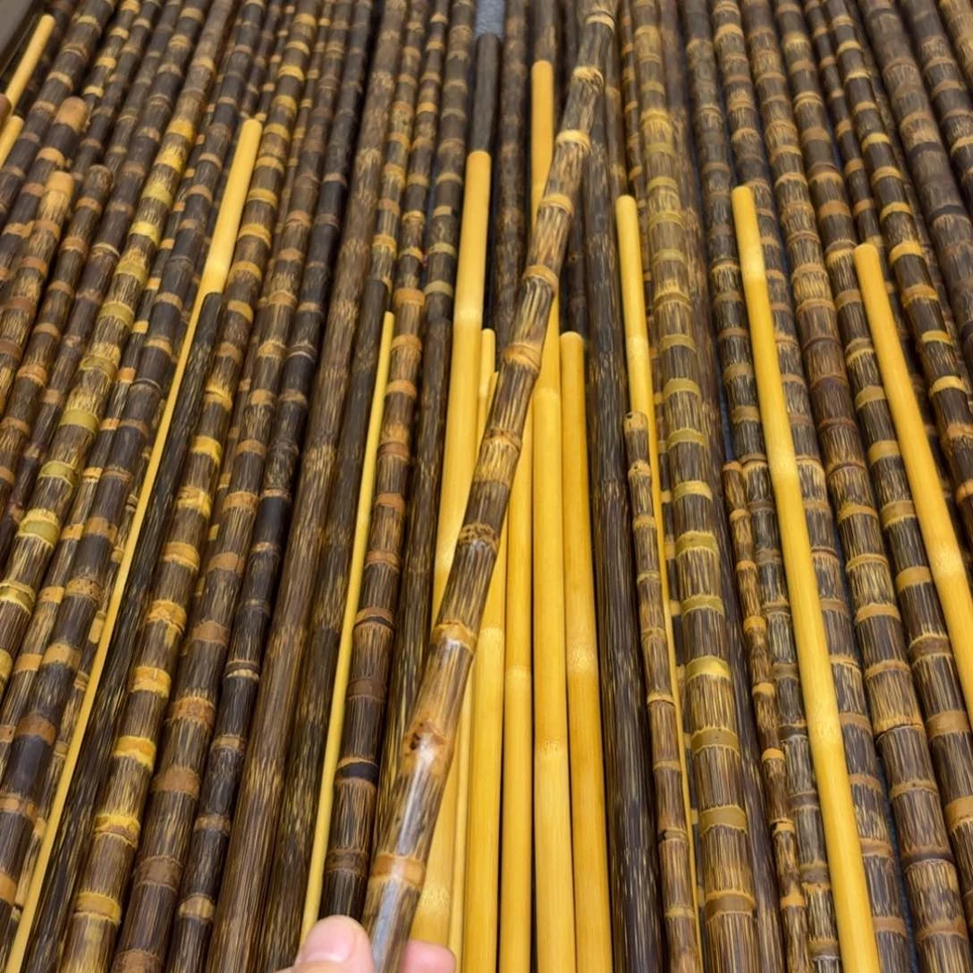 飘***雨60长精美实心金丝竹