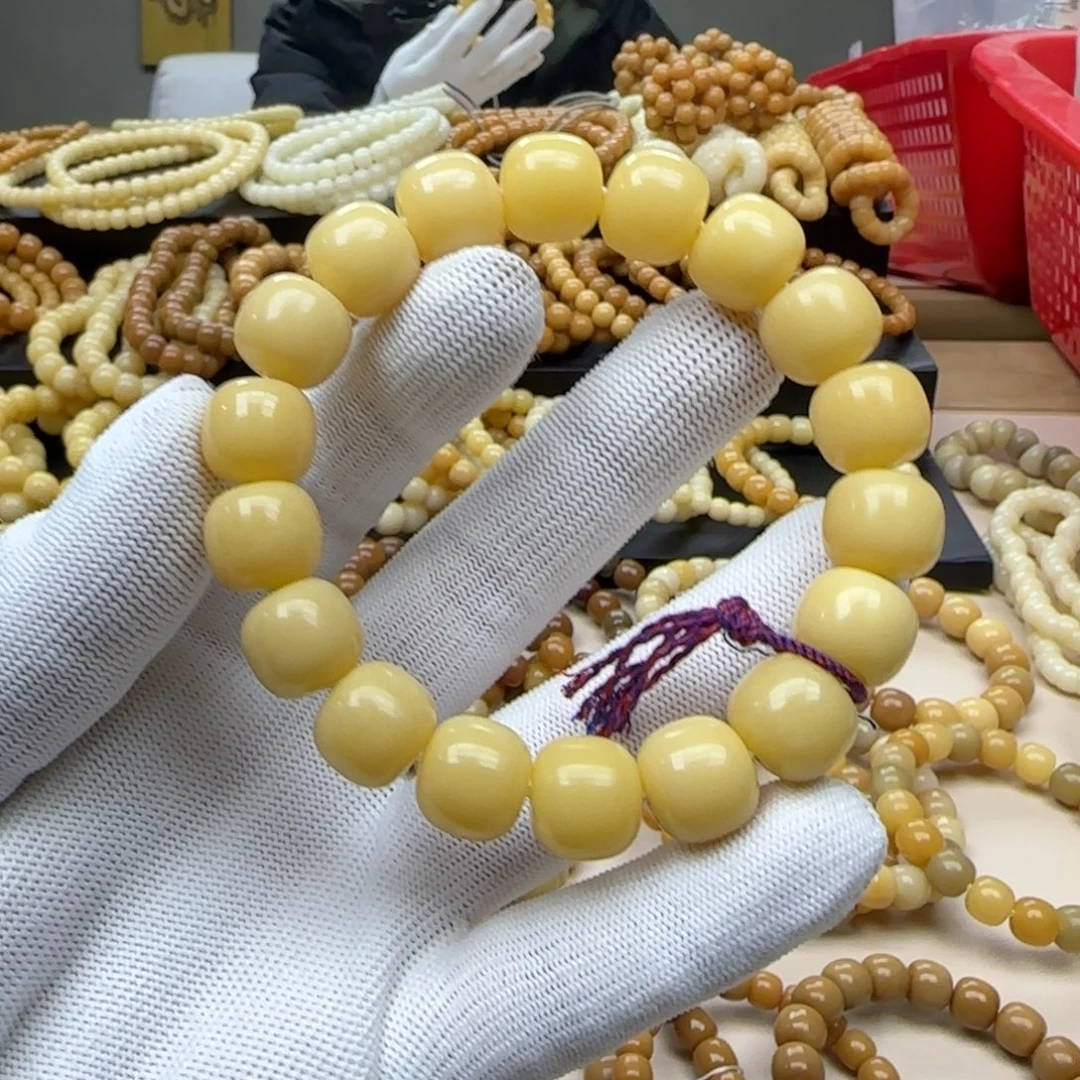 菩提根/象牙果手串13.14 10年 微瑕