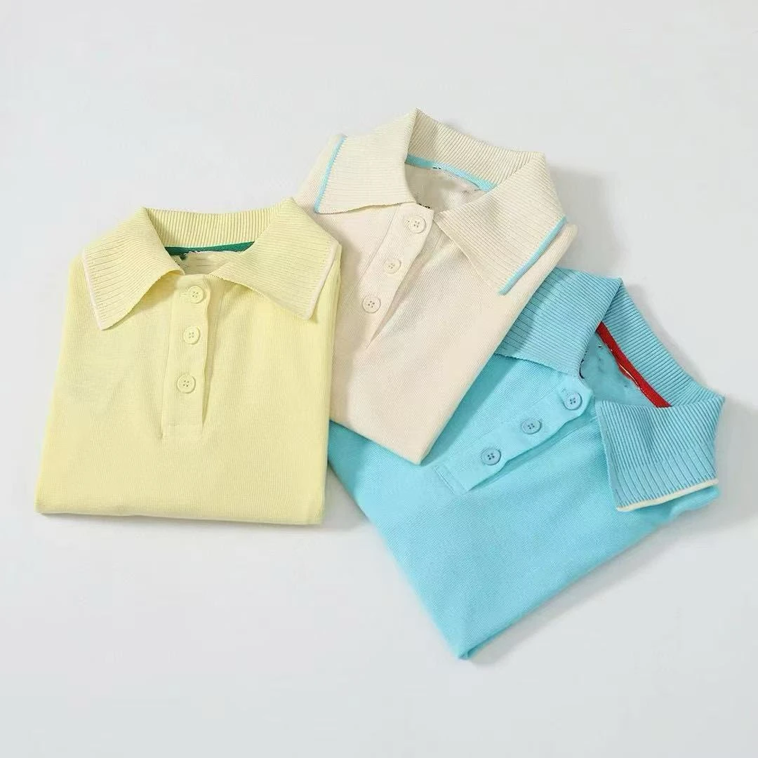 翻驳领百搭夏季短袖常规POLO衫