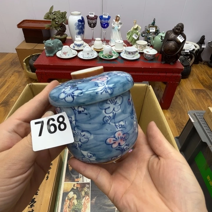 瓷片呀工艺品摆件瓷器摆件正能量