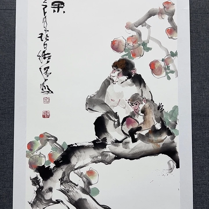 国画书画作品多次