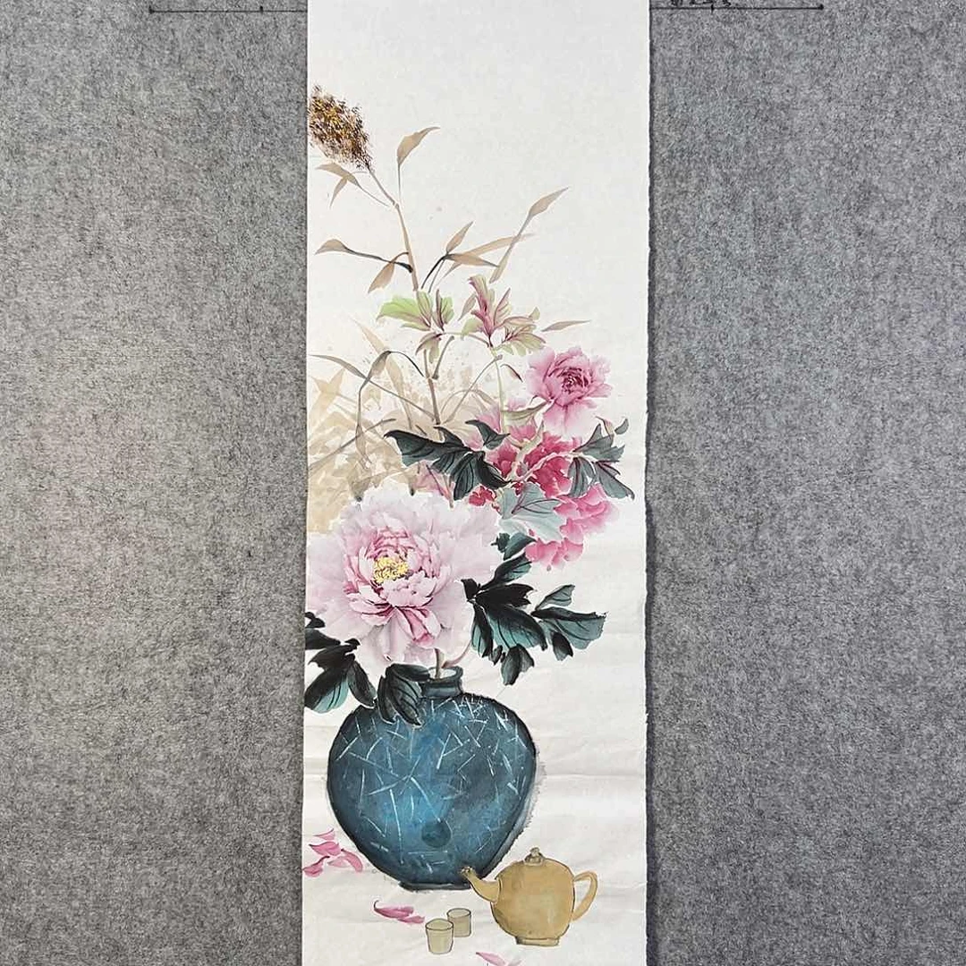 国画399 牡丹之歌传情传中之