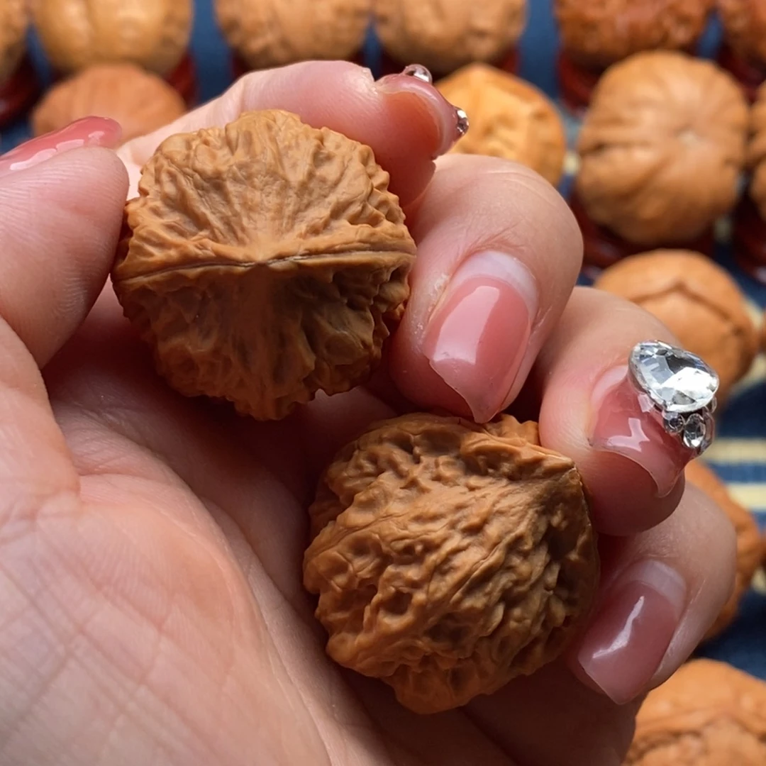 文玩核桃把件骑***箭精品小手捻